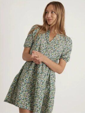 Marine Layer Jamie Short Sleeve Mini Dress - sz Small
